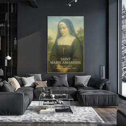 Saint Marie Amandine Poster