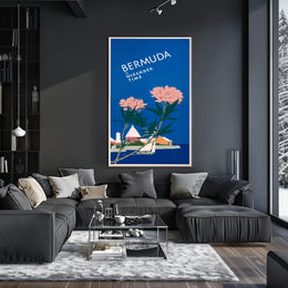 Bermuda In Oleander Time Poster