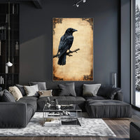 The Watchful Raven Poster