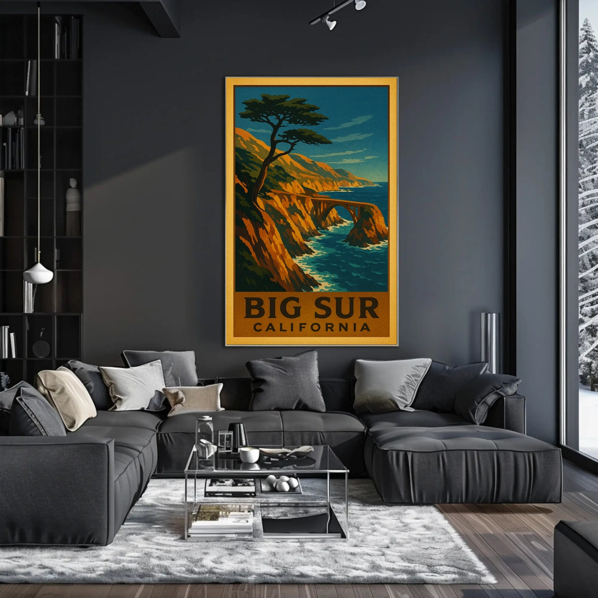Big Sur, California Poster