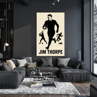 Jim Thorpe Legendary Athlete Poster