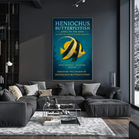 Discover the Heniochus Butterflyfish Poster