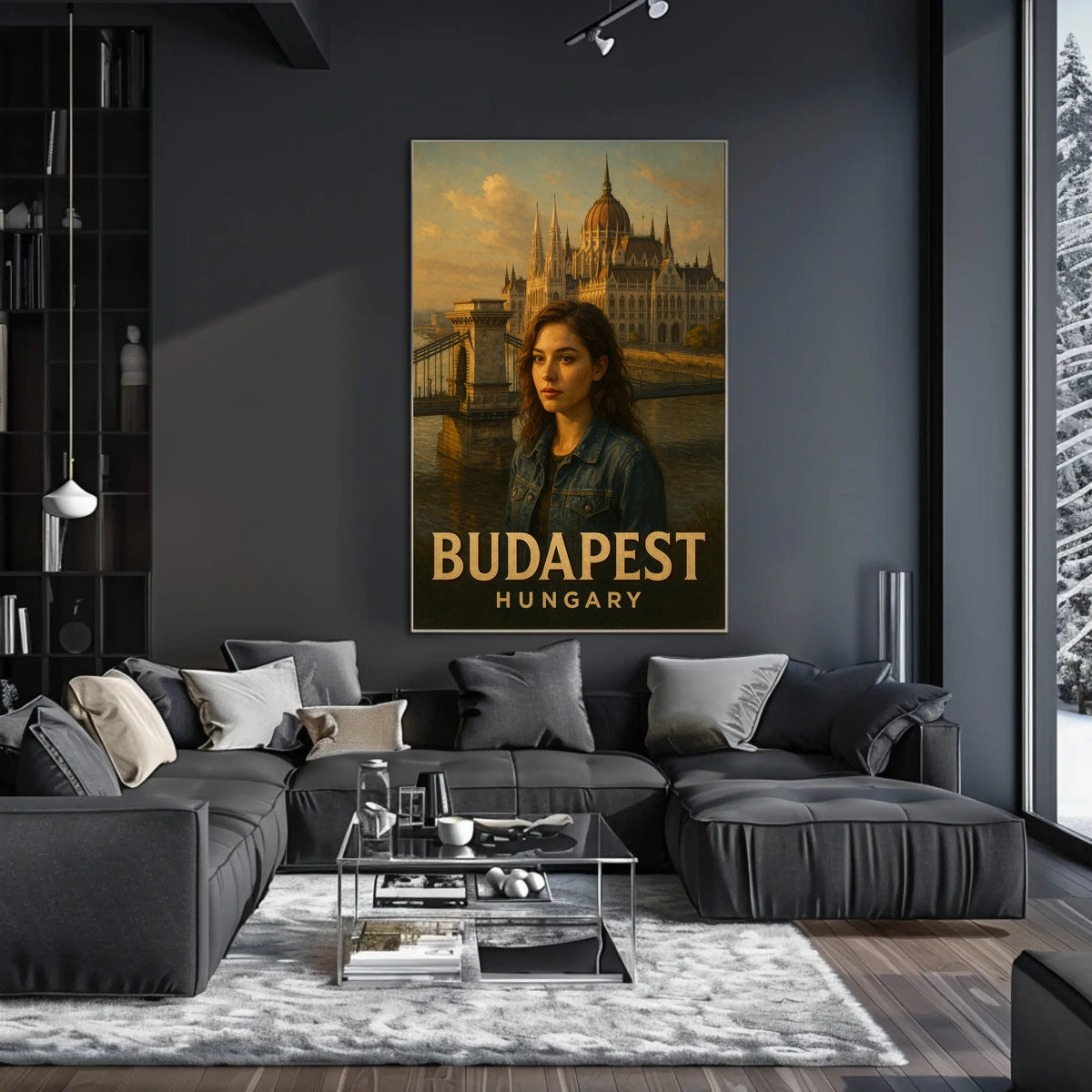 Budapest A Timeless Portrait Poster