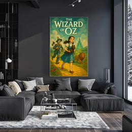The Wizard of Oz Classic Fantasy Journey Poster PosterGoat