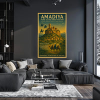 Amadiya Home to the Three Wise Men Poster