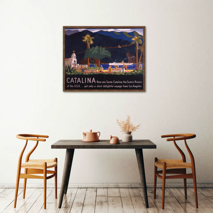Catalina - The Scenic Riviera of the U.S.A. Poster