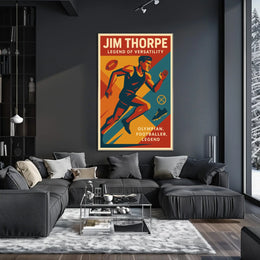Jim Thorpe The Ultimate Sports Legend Jim Thorpe Poster