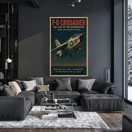 F-8 Crusader The Last of the Gunfighters Poster
