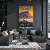 Fly To Hawaii By Clipper Poster