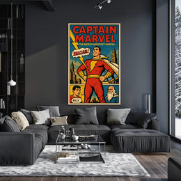 Captain Marvel The World's Mightiest Mortal Poster PosterGoat