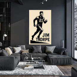 Jim Thorpe Legendary Athlete Poster