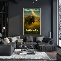 Tallgrass Prairie Of Kansas Poster