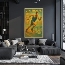 Jim Thorpe The Ultimate Athlete Jim Thorpe Poster