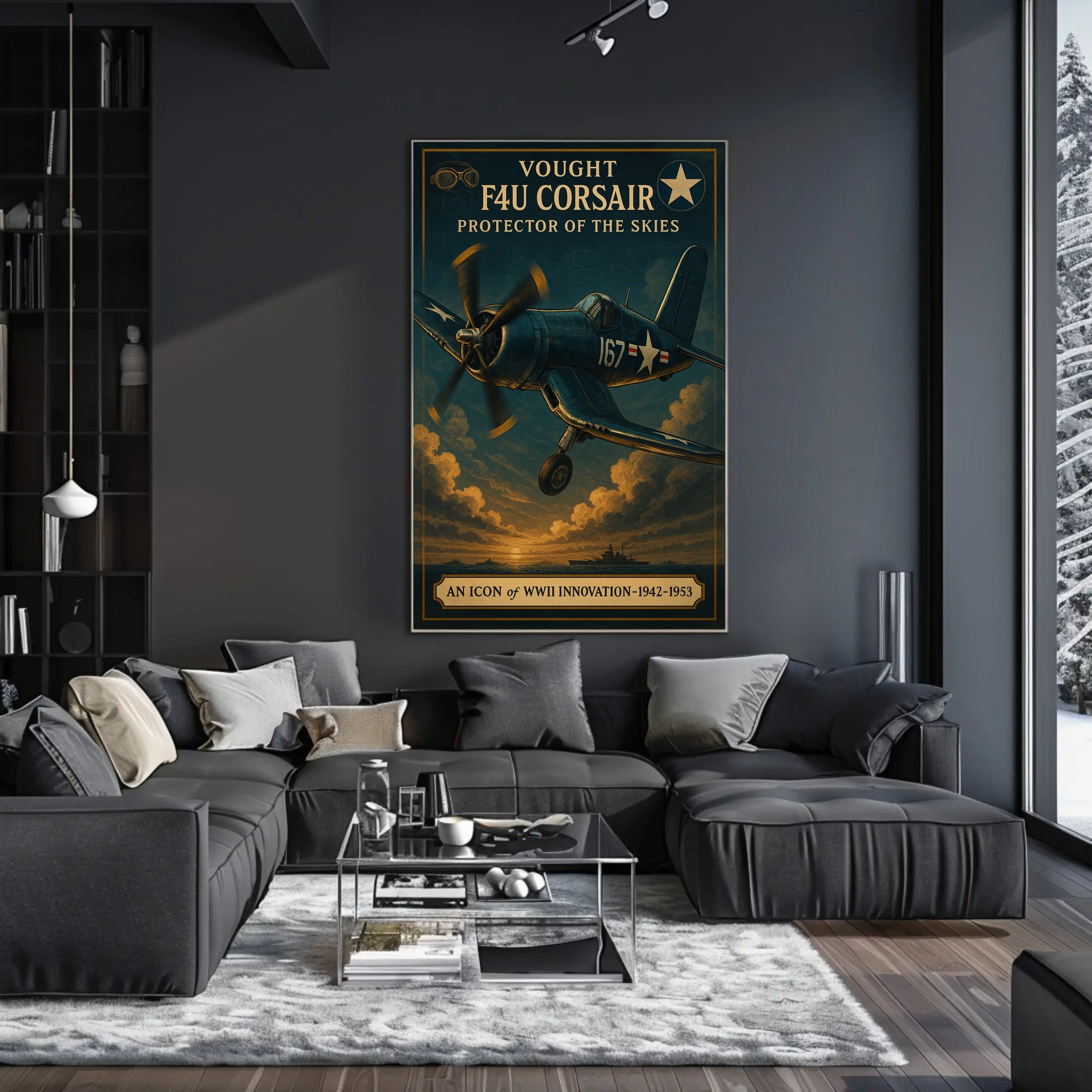 Vought F4U Corsair: Protector of the Skies Poster