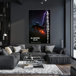 Grumman A6 Intruder All Weather Poster PosterGoat
