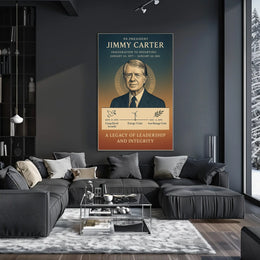 Jimmy Carter 39th President Poster