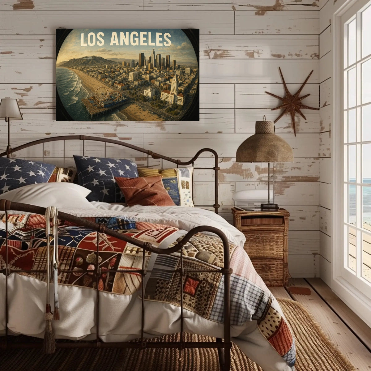 Los Angeles Skyline Poster