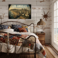 Los Angeles Skyline Poster