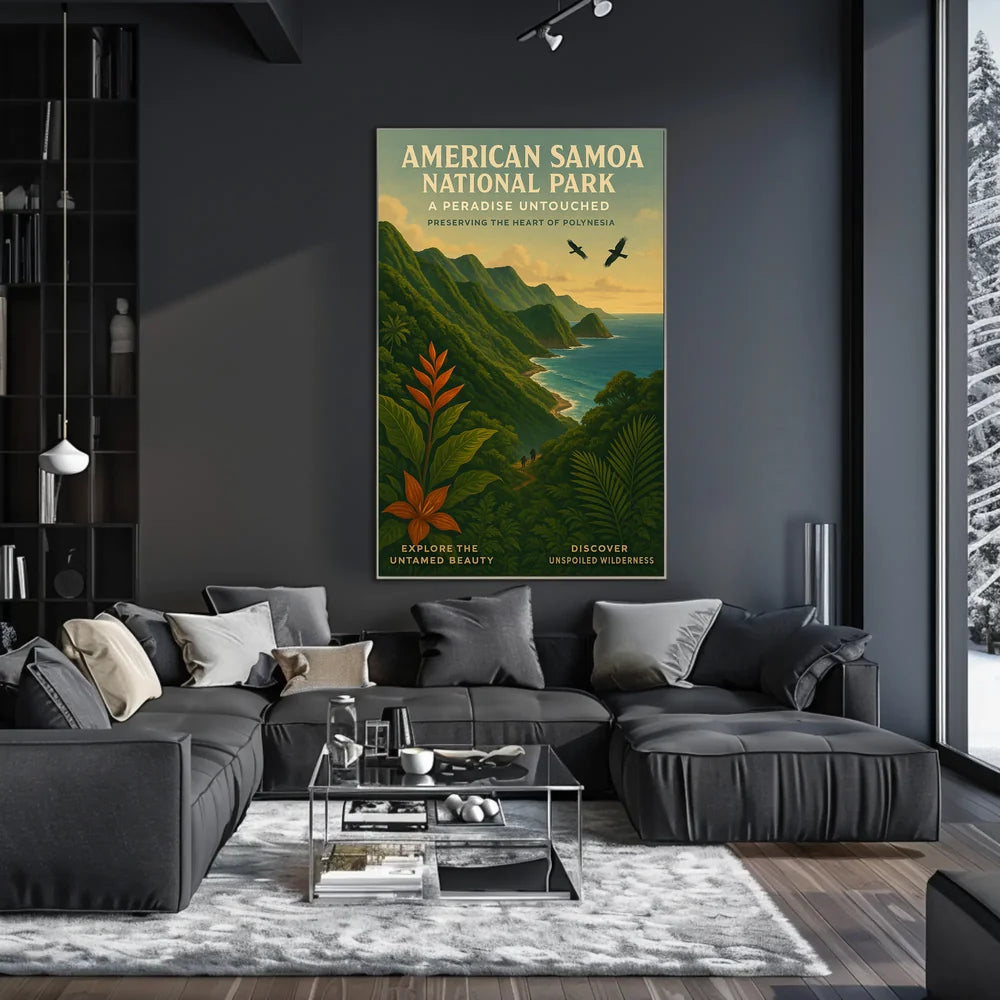 Preserving the Heart of Polynesia Travel Poster