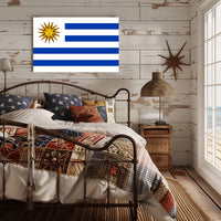 Uruguay Flag Poster