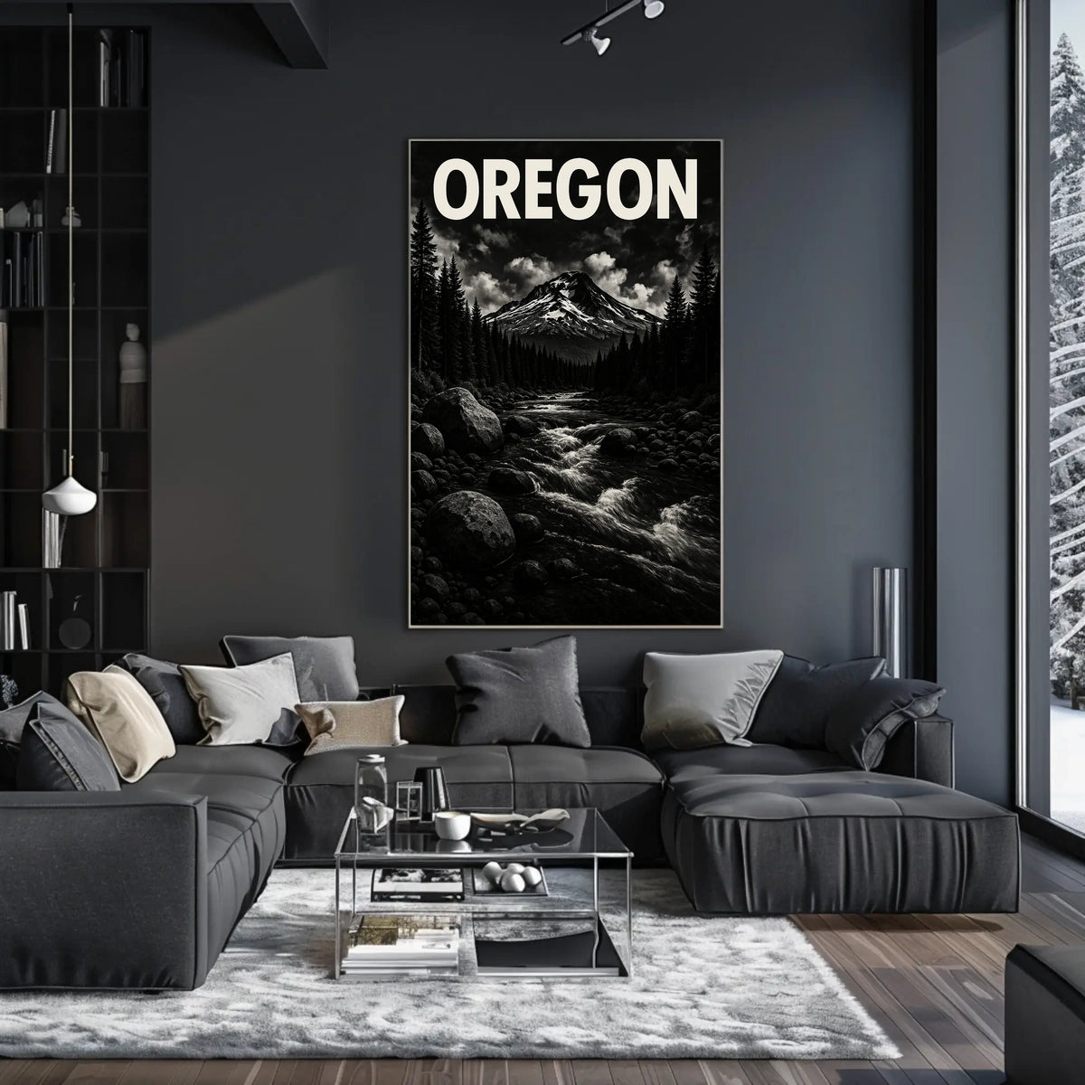 Majestic Oregon Landscape Poster