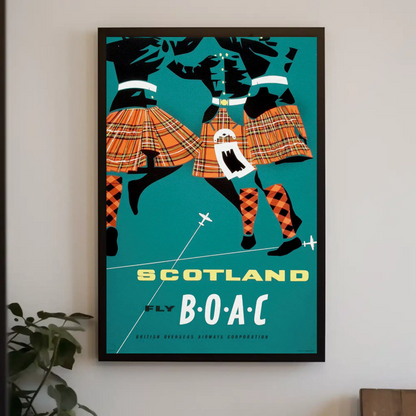 Fly to Scotland with BOAC