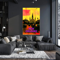 New Orleans Vibes Poster PosterGoat