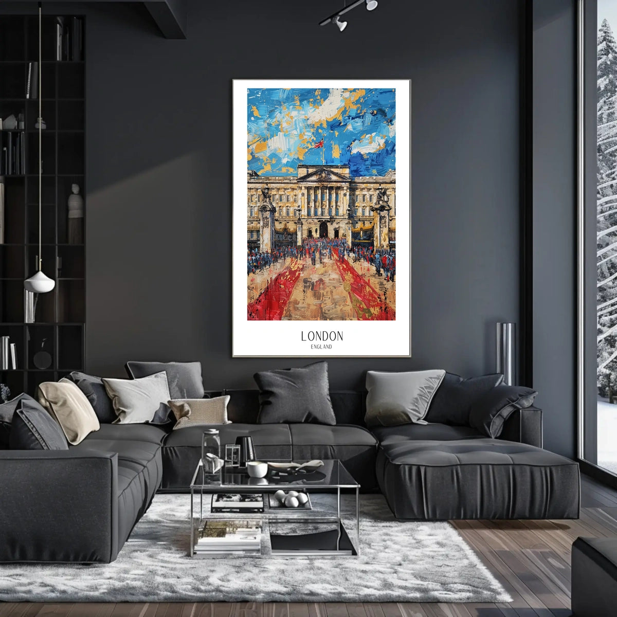 Buckingham Palace in London Poster