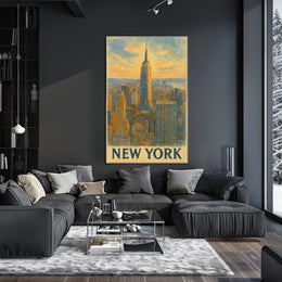 New York City Skyline Poster