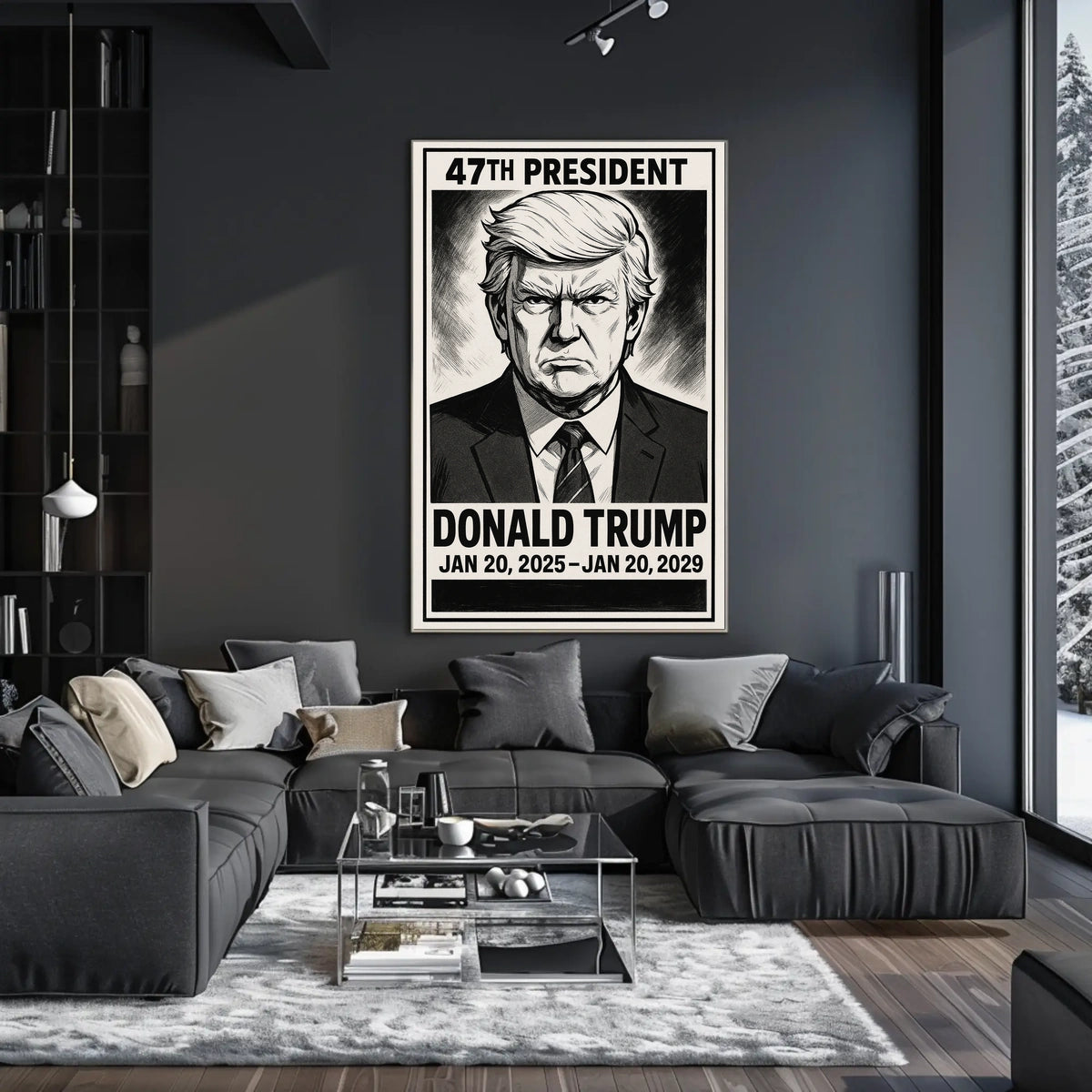 Donald Trump 47th President Poster