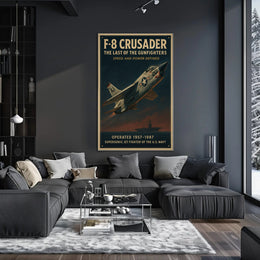 F-8 Crusader The Last of the Gunfighters Poster PosterGoat