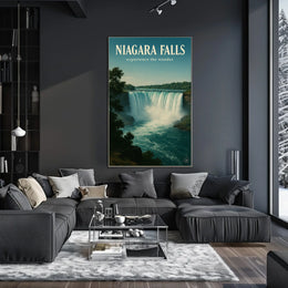 Niagara Falls Experience the Wonder Poster