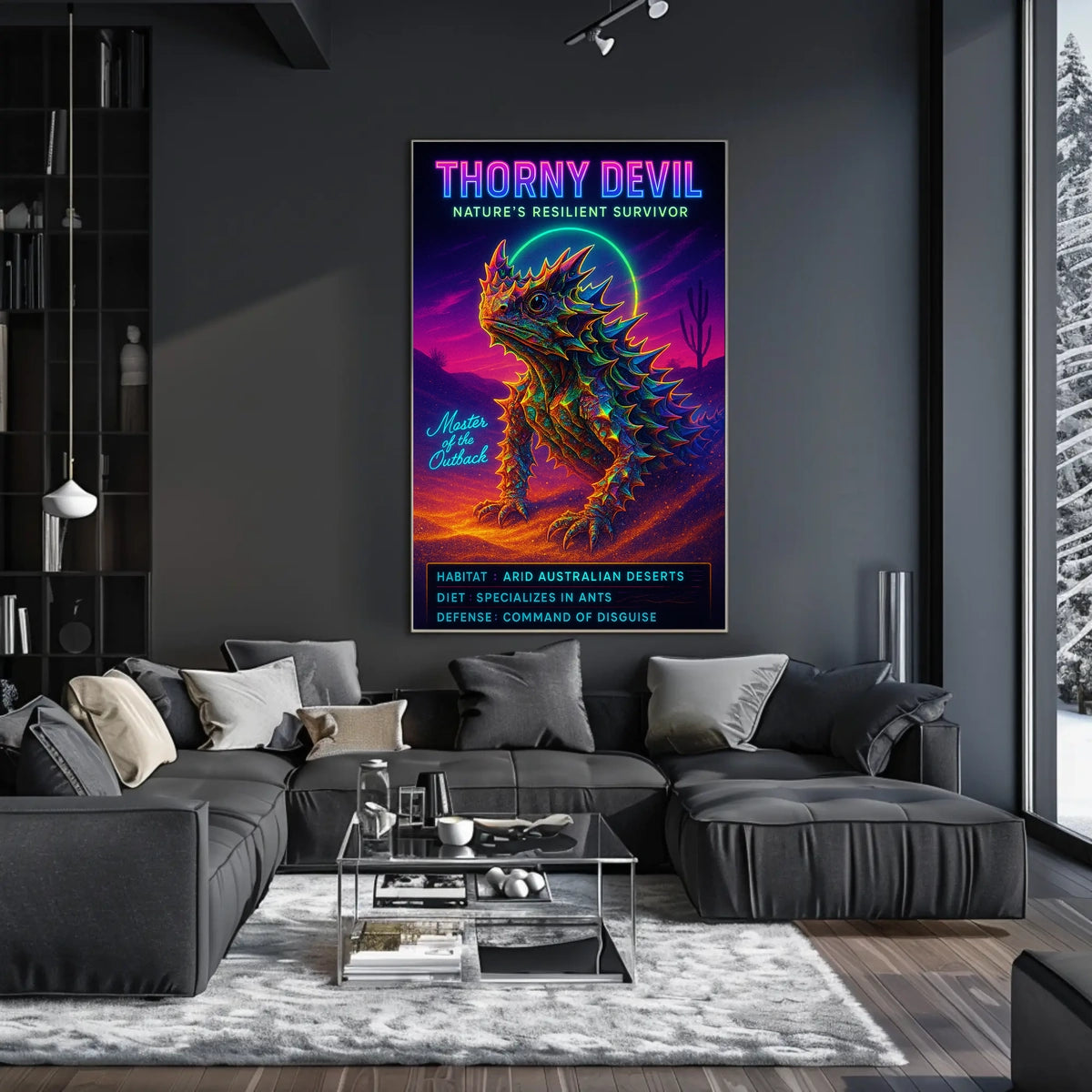 Thorny Devil NatureS Resilient Poster
