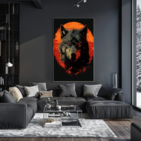 The Fierce Wolf Poster