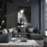 Serene Asian Landscape Art in Cultural or Heritage Poster PosterGoat