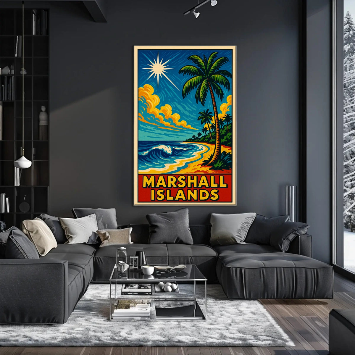 Marshall Islands Paradise Poster