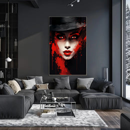 Enigmatic Elegance Poster