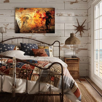 Prehistoric Cave Art Poster: Indigenous Heritage Design