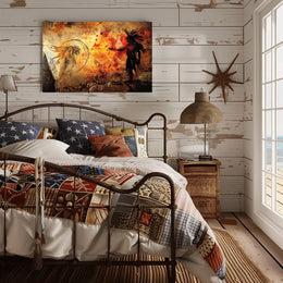 Prehistoric Cave Art Poster: Indigenous Heritage Design