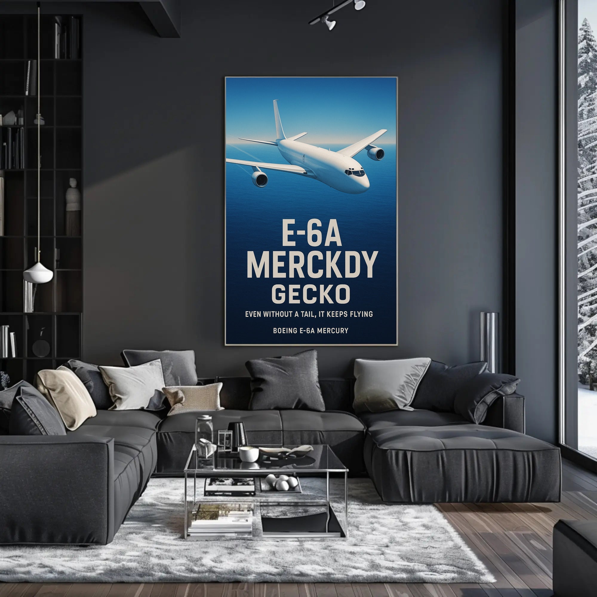E-6A Mercury - Aviation Marvel Poster PosterGoat
