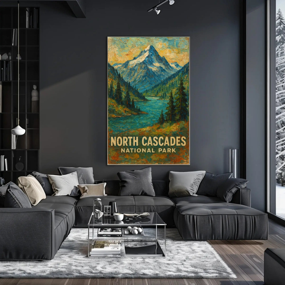 North Cascades National Park Poster