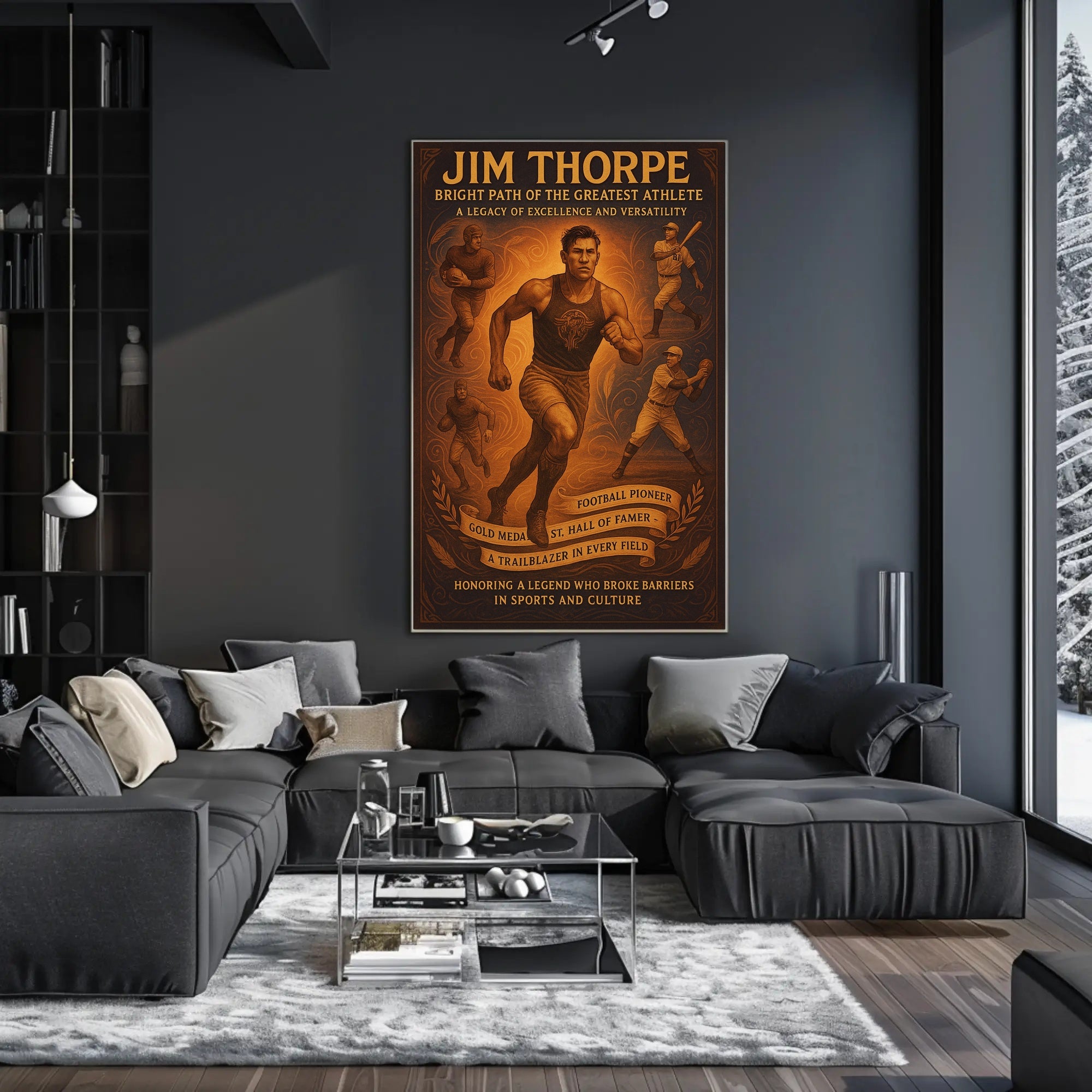 Jim Thorpe: A Legacy of Excellence Poster