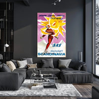Snowful, Sunful, Funful Norway Poster PosterGoat