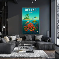 Explore Belize Poster PosterGoat
