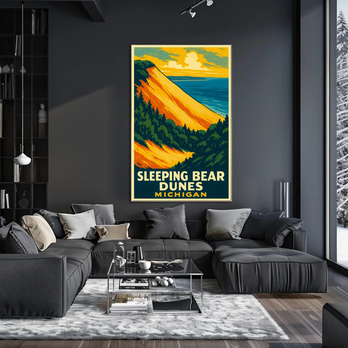 Sleeping Bear Dunes Michigan Poster