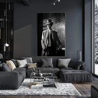 Classic Noir Detective Poster