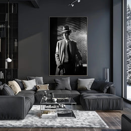 Classic Noir Detective Poster