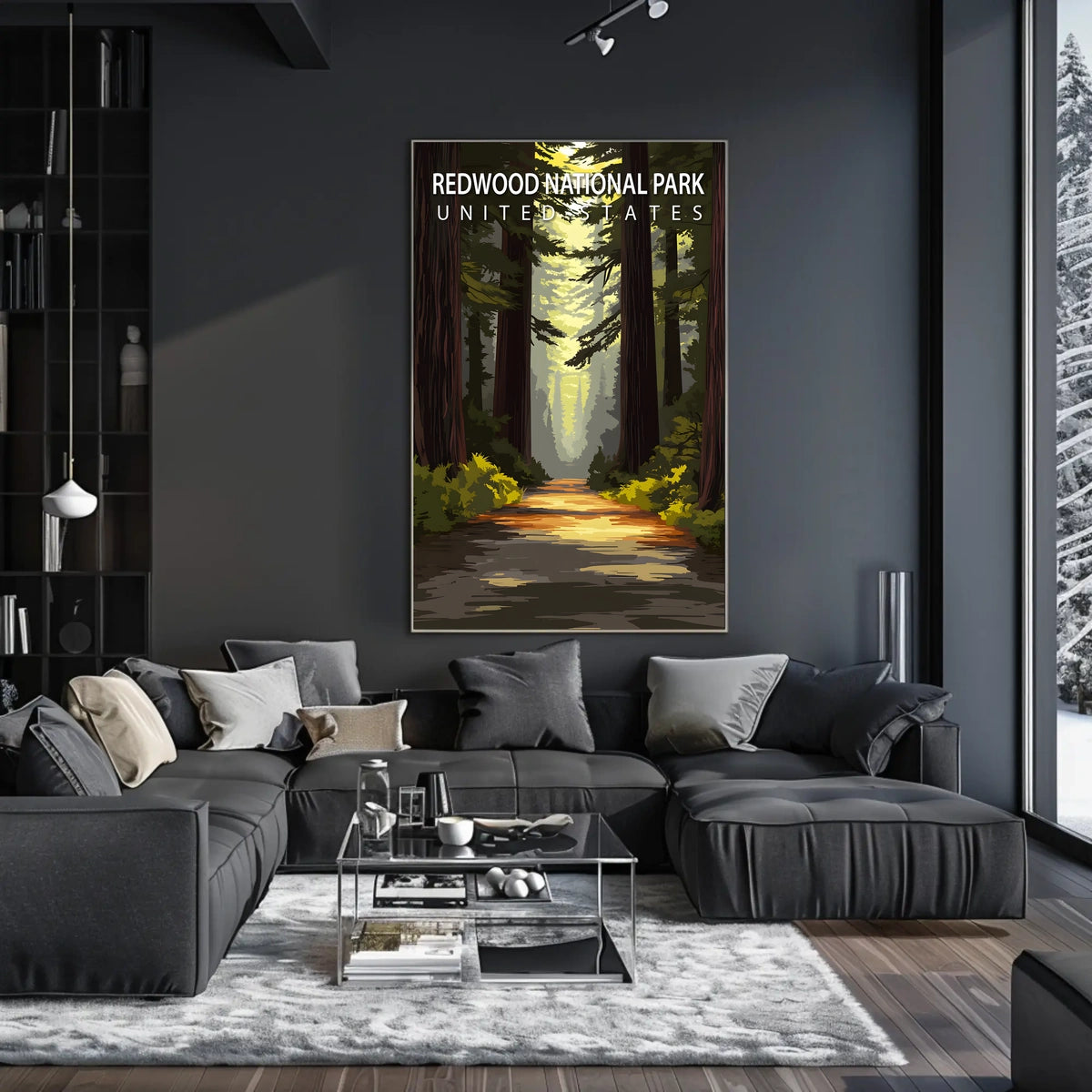 Redwood National Park Poster