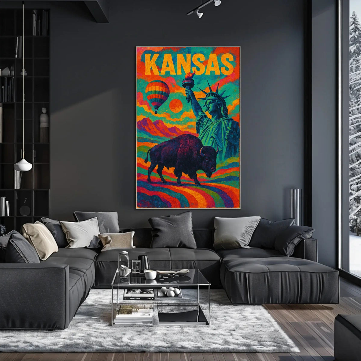 Kansas Dreamscape Poster
