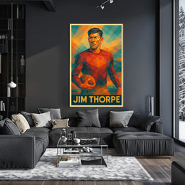 Jim Thorpe Tribute Poster